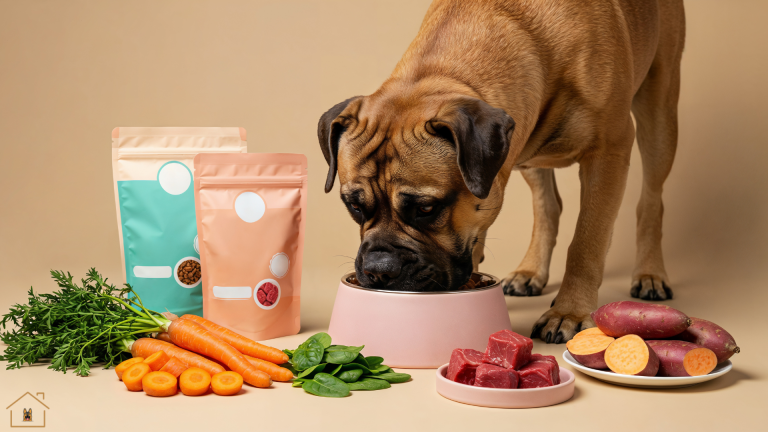 high fiber dog food