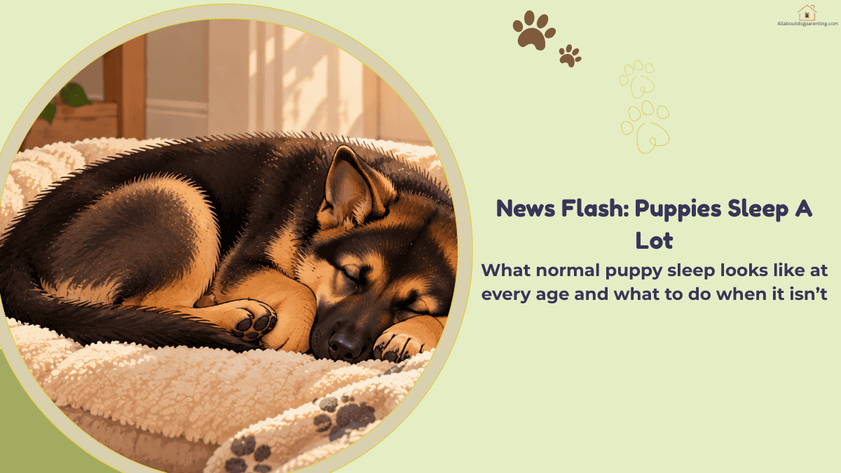 puppy sleep schedule