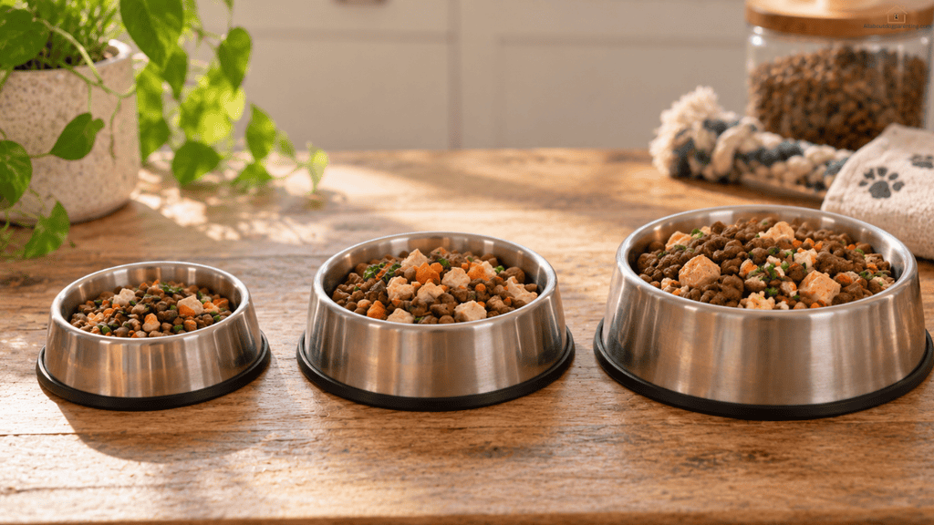 puppy portion sizes