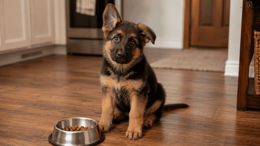 german shepherd puppy diet