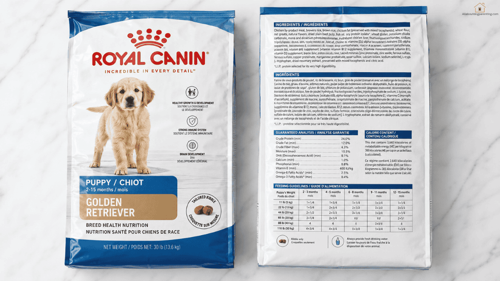 puppy food label explained