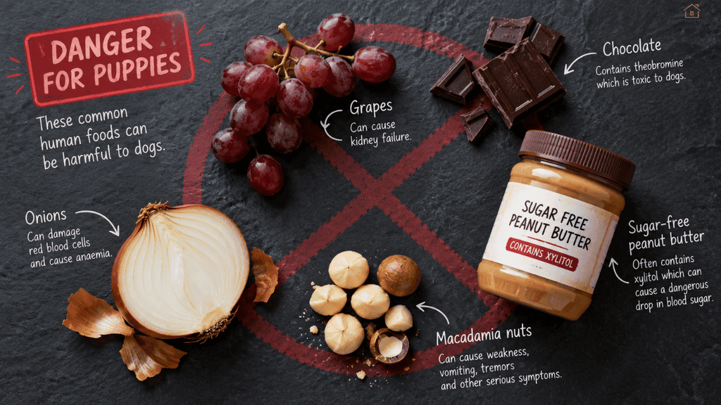 human foods unsafe for dogs