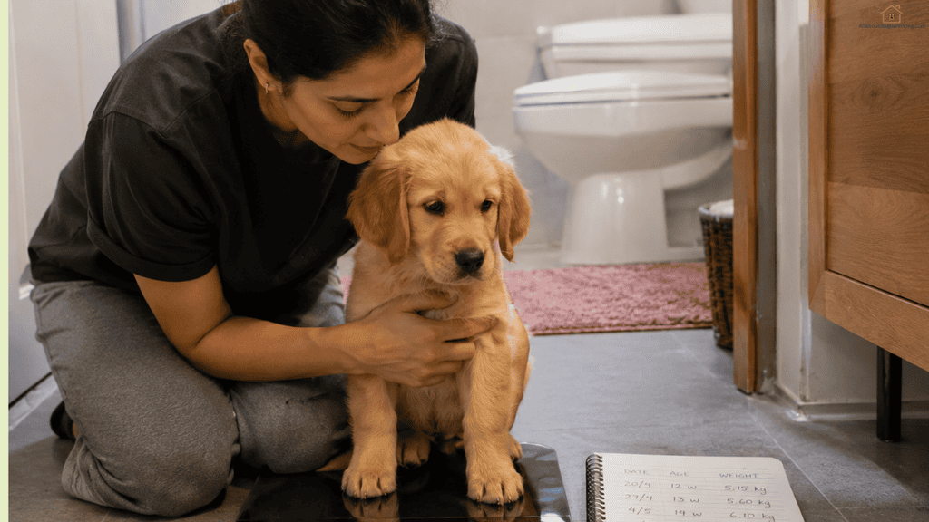 puppy weight by age