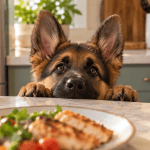 table scraps for puppy