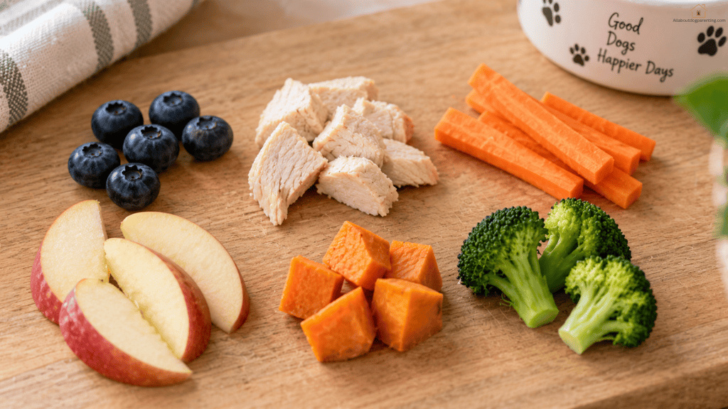 what human food can puppies eat