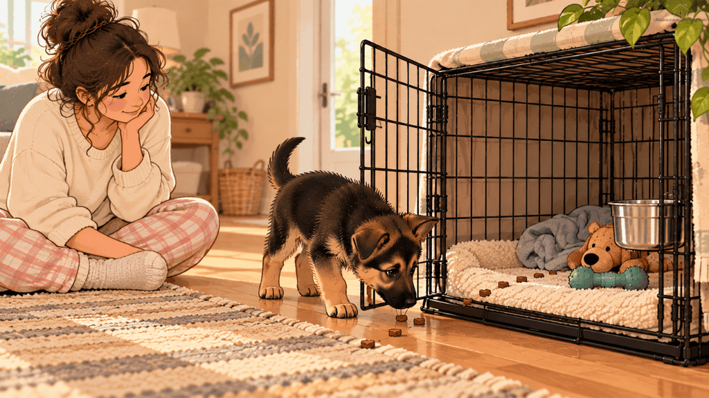 crate training schedule