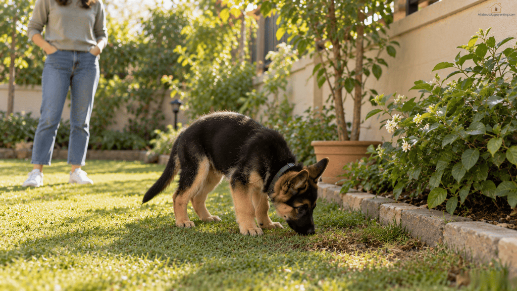 house training a puppy