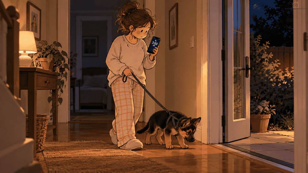 how often should puppy go outside