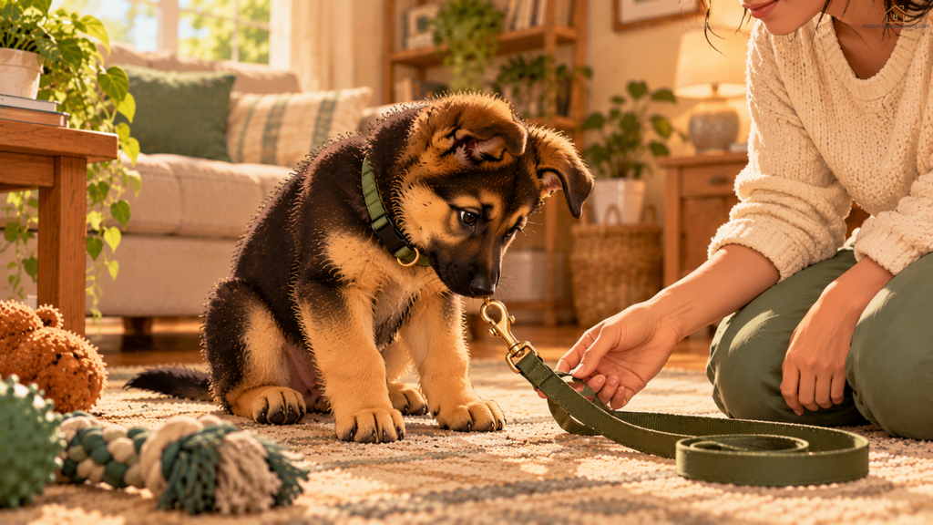 how to leash train a puppy