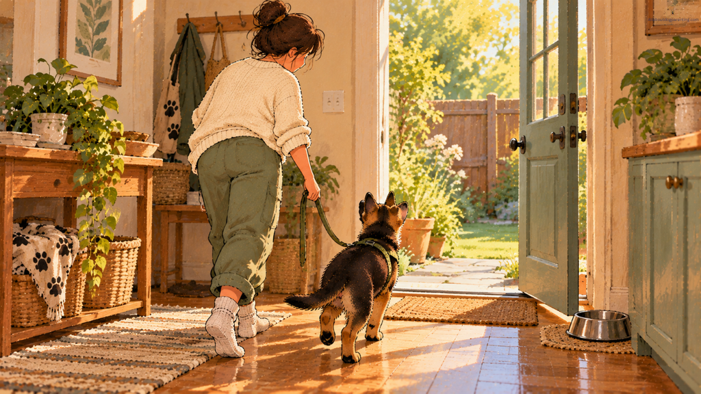 how to stop puppy peeing inside