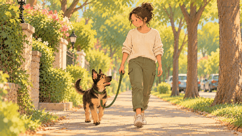 loose leash walking