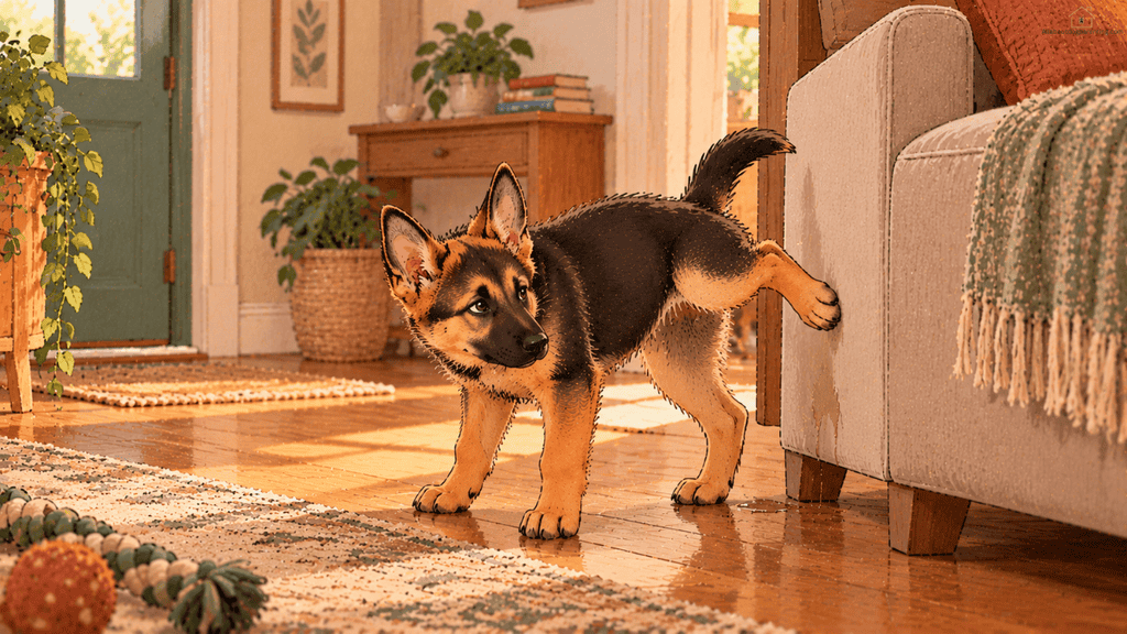 puppy regression peeing