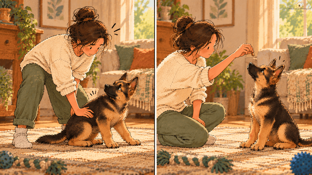 puppy sit training